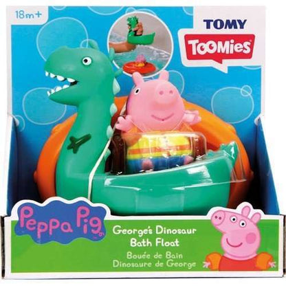 Toys N Tuck:Tomy Toomies George's Dinosaur Bath Float,Peppa Pig