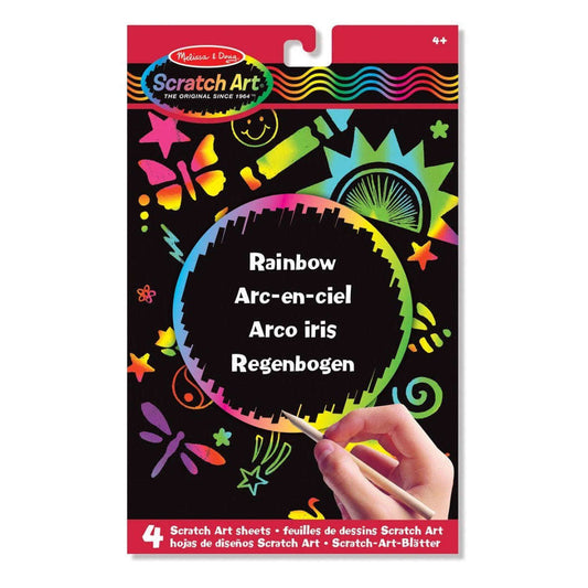 Toys N Tuck:Melissa & Doug Scratch Art - Rainbow,Melissa