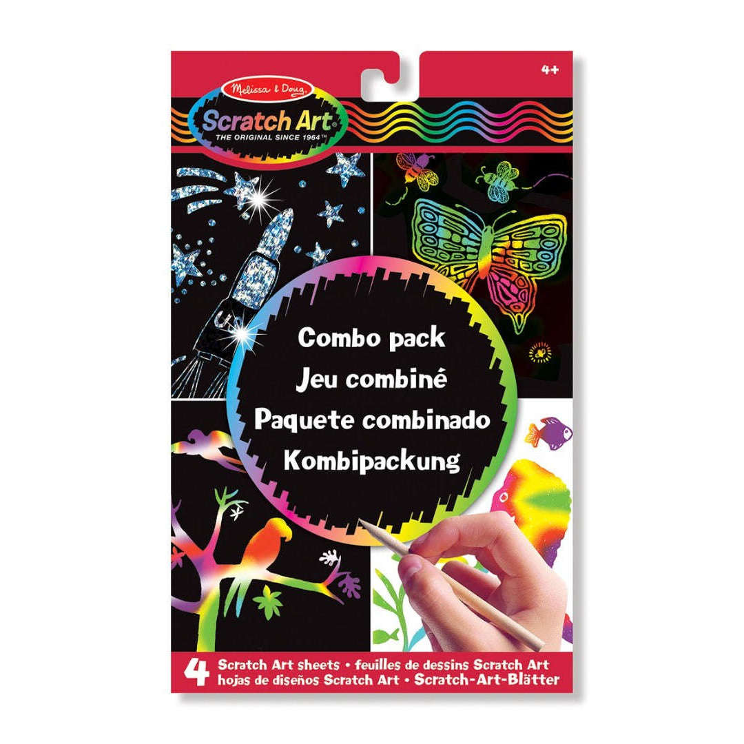 Toys N Tuck:Melissa & Doug Scratch Art - Combo Pack,Melissa