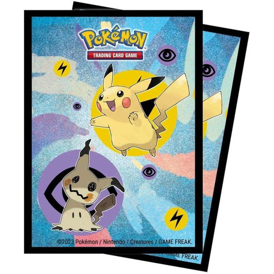 Toys N Tuck:Pokemon Ultra Pro Deck Protector Sleeves - Pikachu And Mimikyu,Pokemon