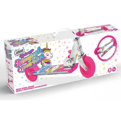 Toys N Tuck:Ozbozz Unicorn Magical Sparkles Inline Scooter,Ozbozz