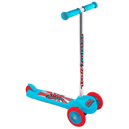 Toys N Tuck:Ozbozz Trail Twister 3 Wheel Scooter - Blue,Ozbozz