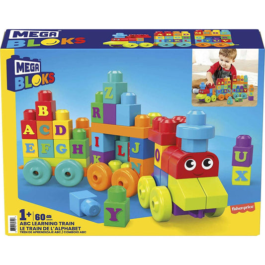 Toys N Tuck:Fisher Price Mega Bloks ABC Learning Train,Mega Blocks