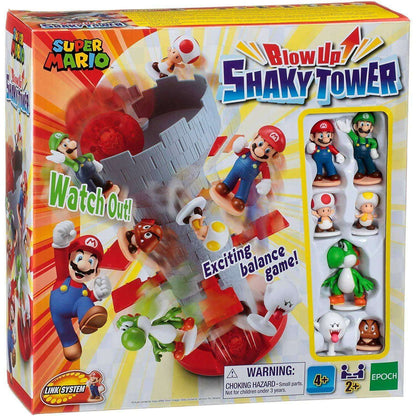 Toys N Tuck:Super Mario Game - Blow Up Shaky Tower,Nintendo