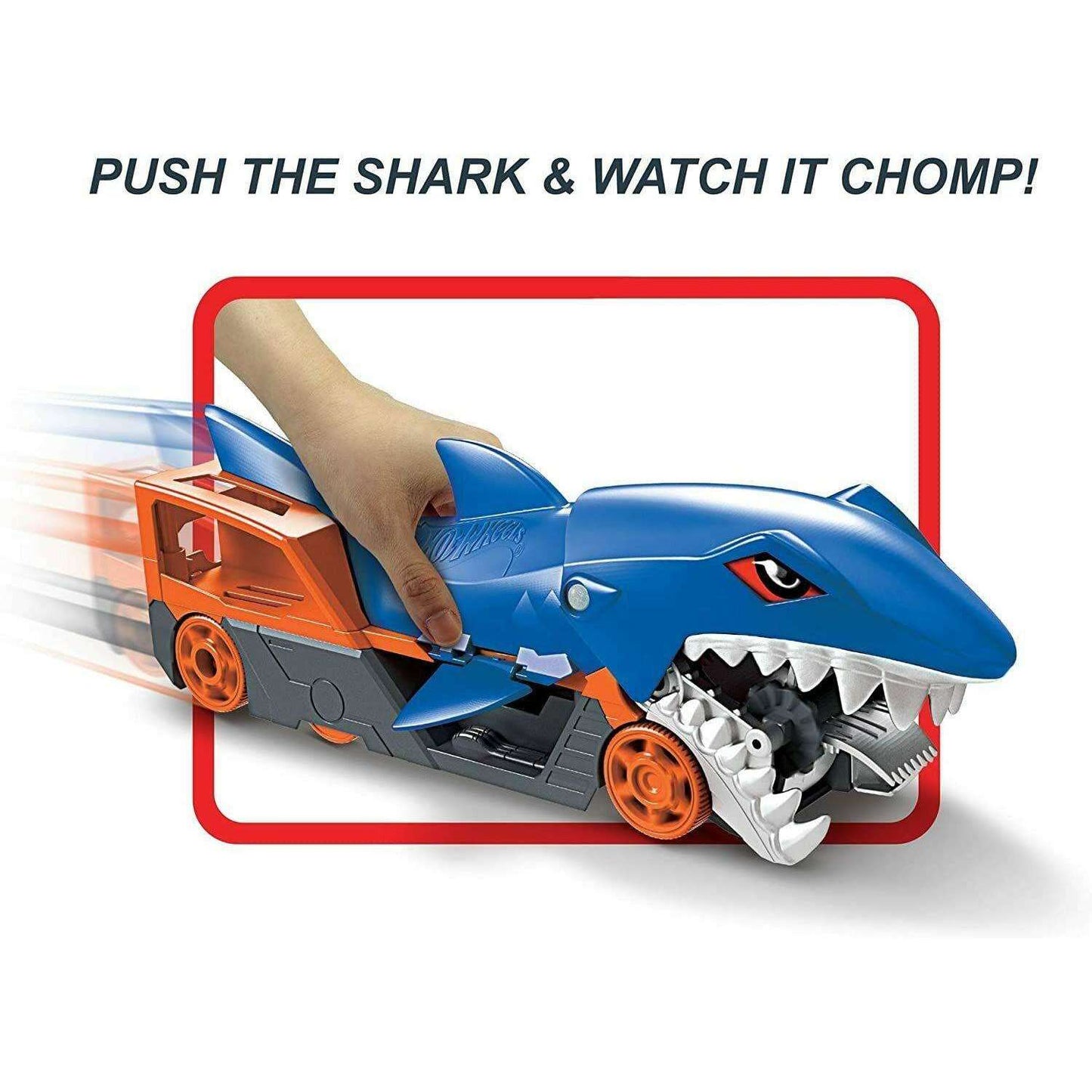 Toys N Tuck:Hot Wheels Shark Chomp Transporter,Hot Wheels