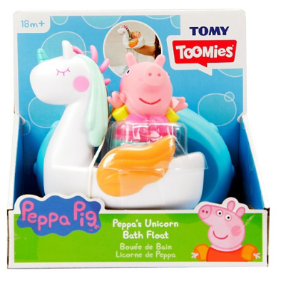 Toys N Tuck:Tomy Toomies Peppa's Unicorn Bath Float,Peppa Pig