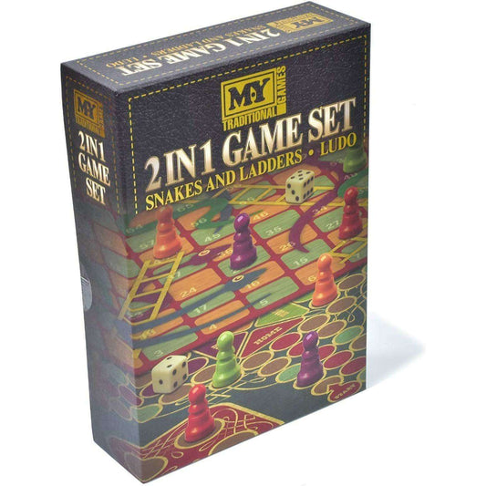 Toys N Tuck:Traditional Games - 2 in 1 Game Set,Kandy Toys