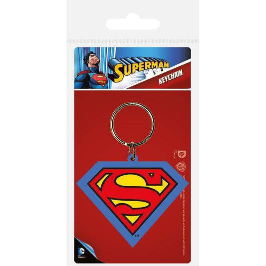 Toys N Tuck:Rubber Keychain - Superman Logo,Pyramid International