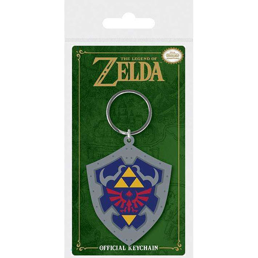 Toys N Tuck:Rubber Keychain - The Legend Of Zelda Hylian Shield,Pyramid International